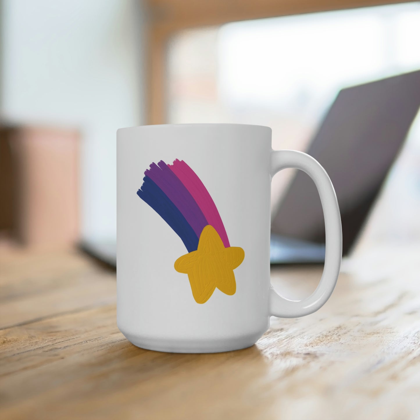 Bisexual Pride Shooting Star Mug