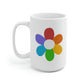 Rainbow Flower Mug