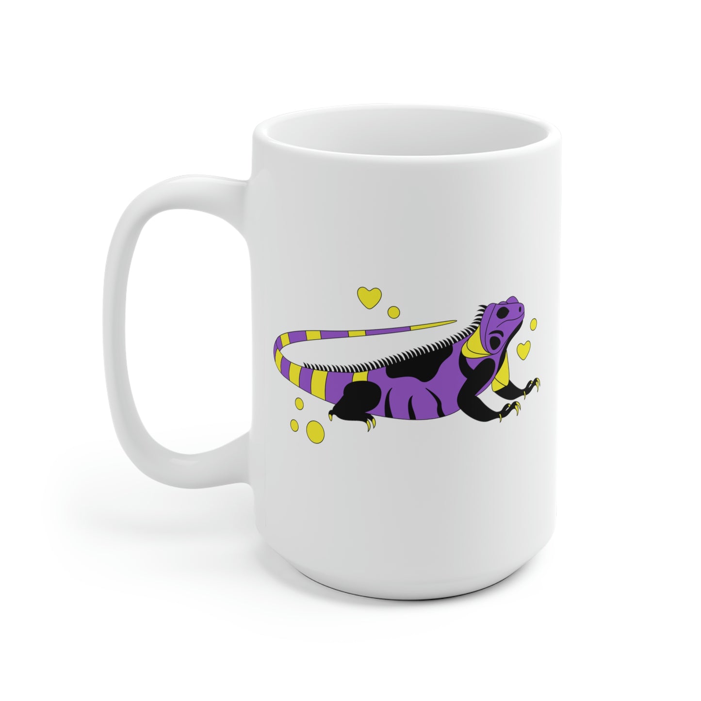 Nonbinary Iguana Mug