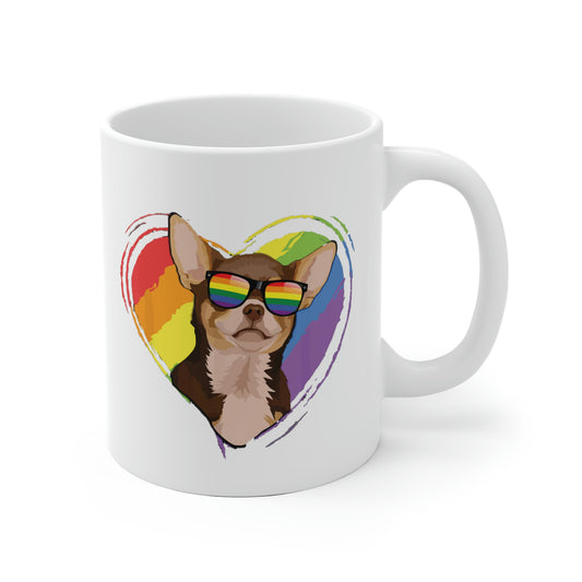 LGBTQ Chihuahua Mug