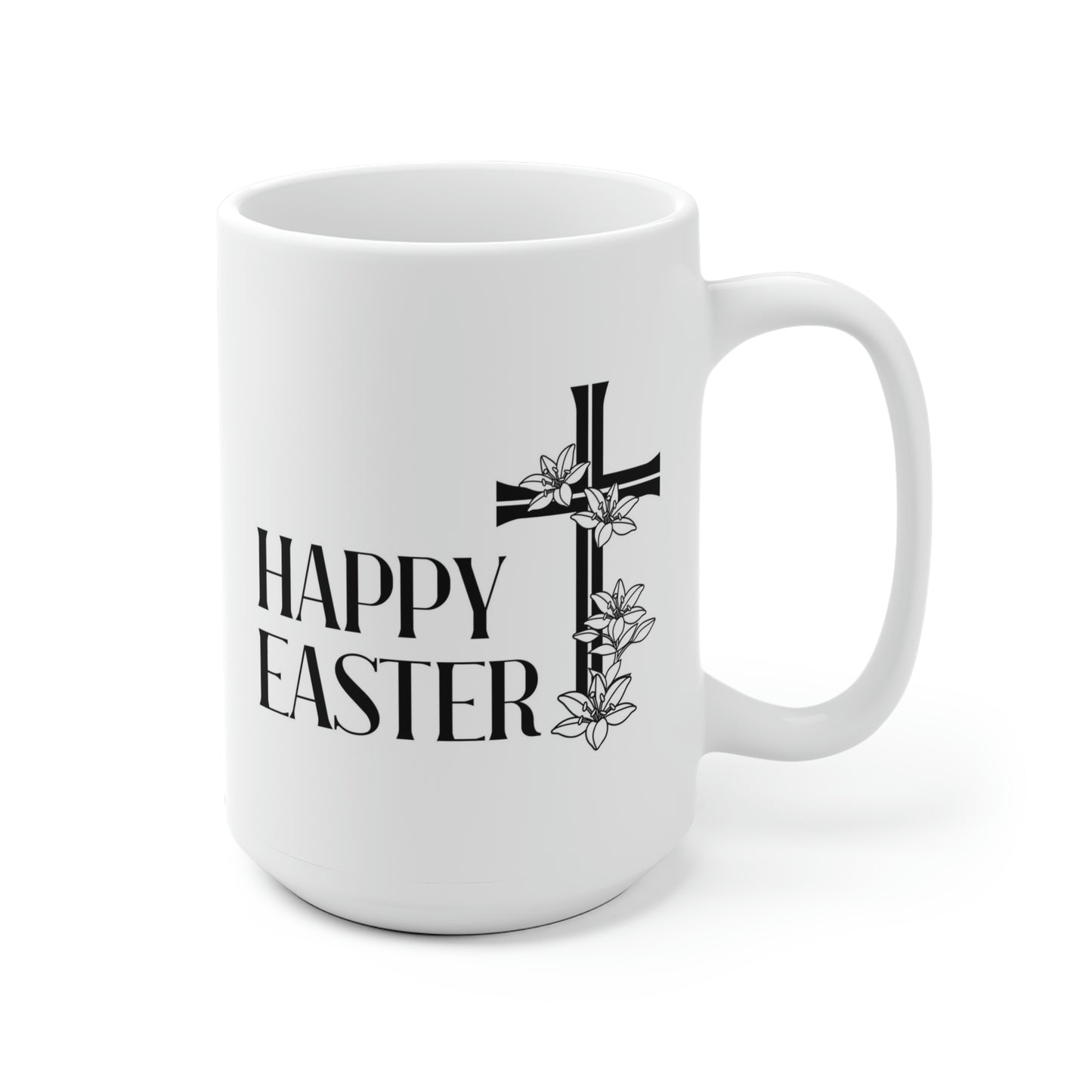 Happy Easter Cross Mug