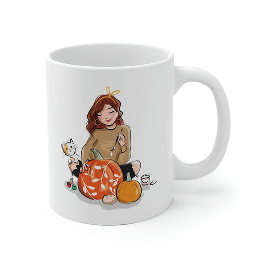 Fall Girl Mug