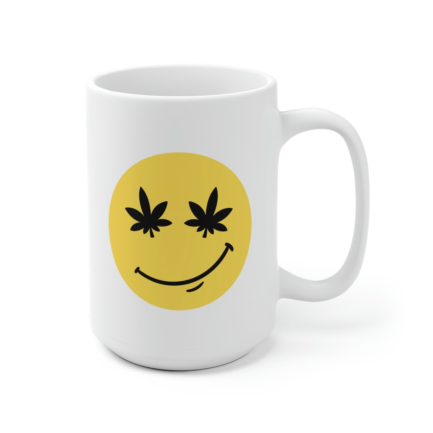 Stoner Smiley Face Mug