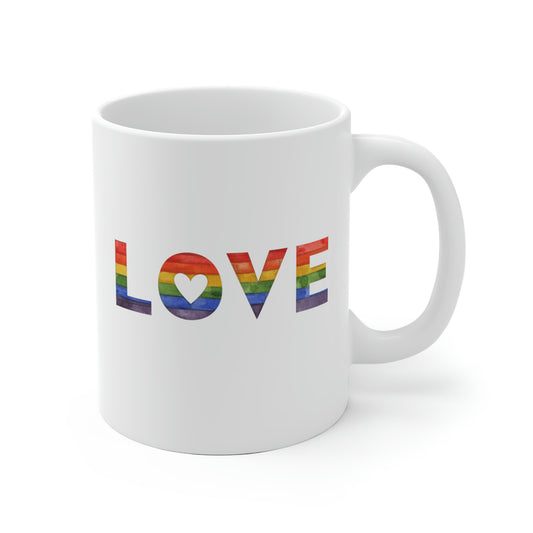 Love Rainbow Mug