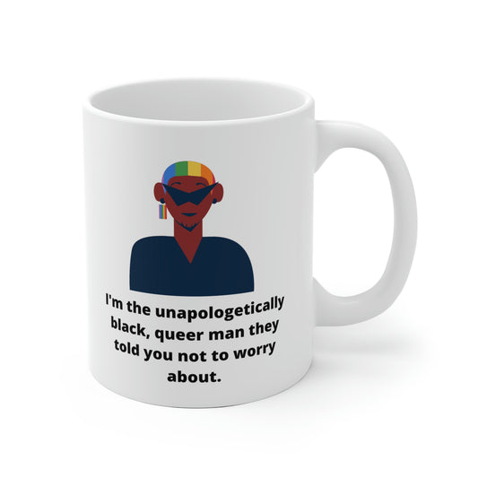 Black Queer Man Mug
