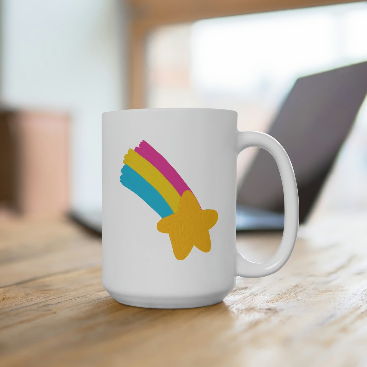 Pansexual Pride Shooting Star Mug