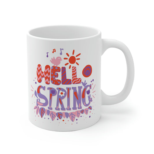 Hello Spring Mug