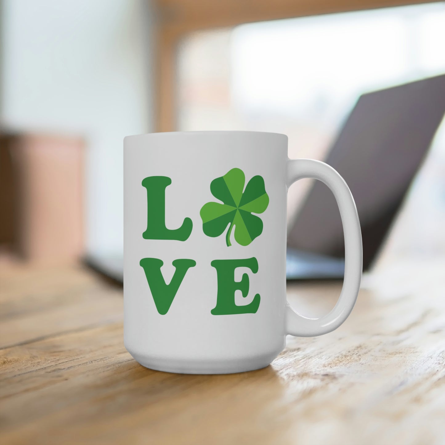 Love Shamrock Mug