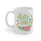 Hello Spring Flower Mug