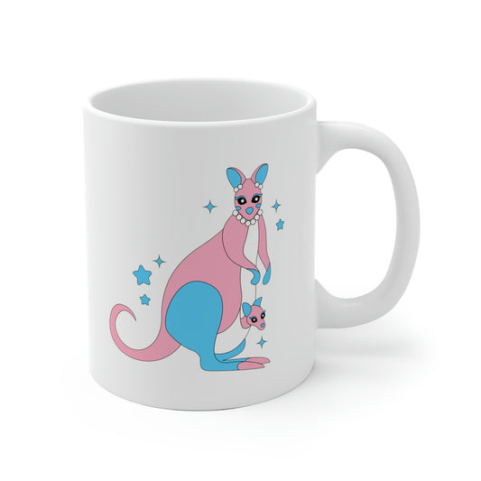 Transgender Kangaroo Mug