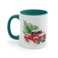 Christmas Tree Truck Mug