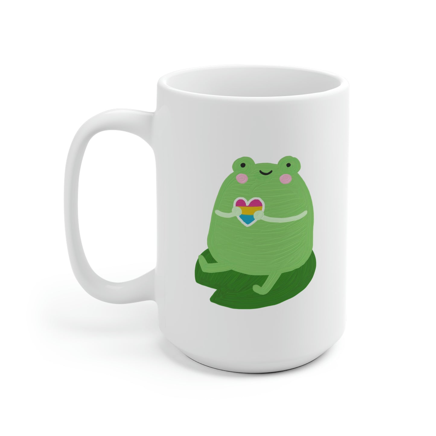 Pansexual Cute Frog Mug