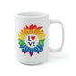 Rainbow Sunflower Love Mug