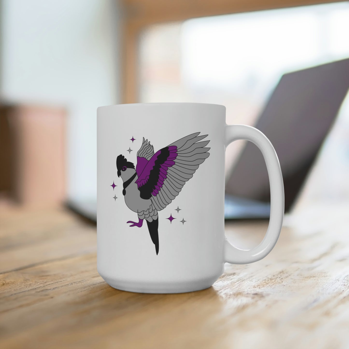 Asexual Galah Bird Mug