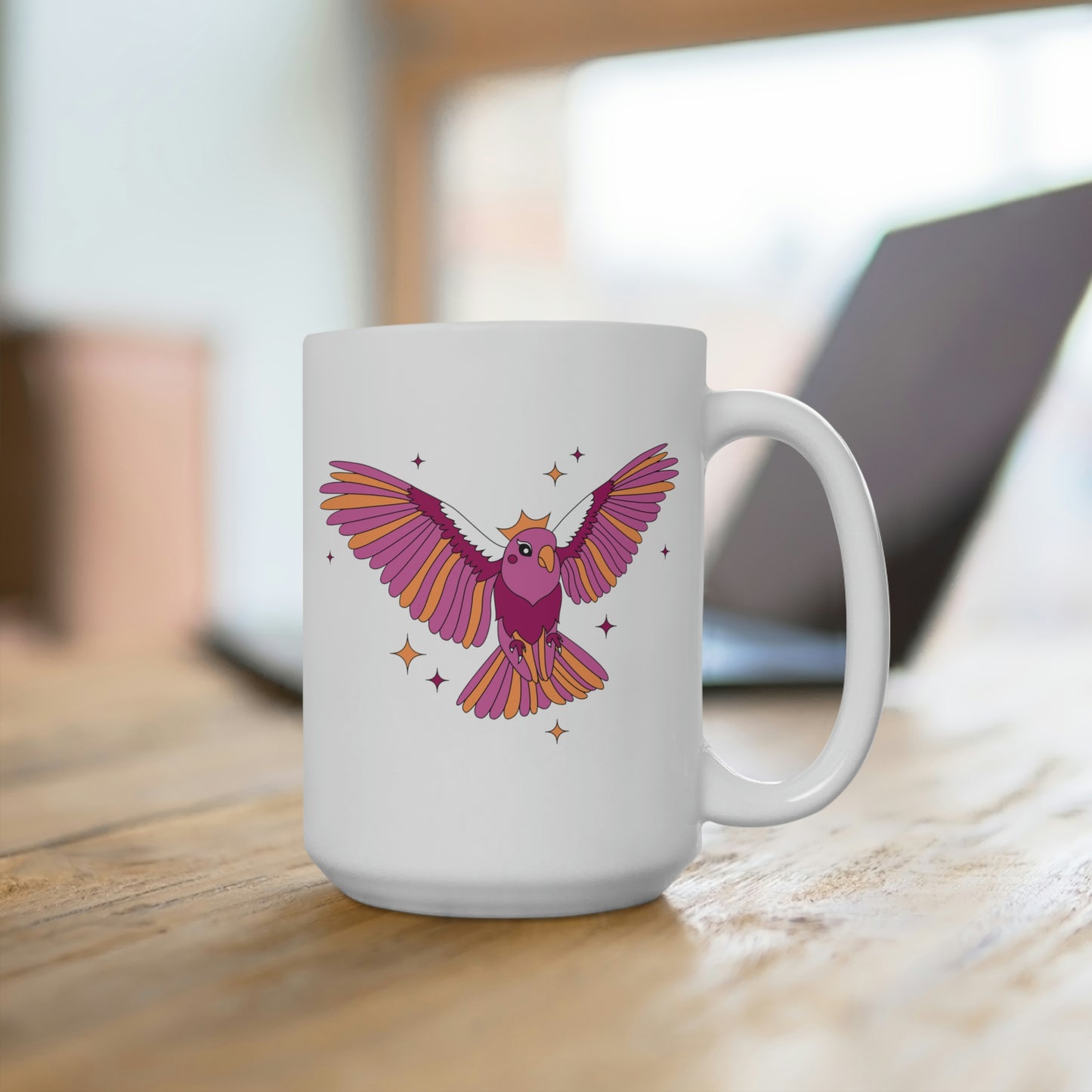 Lesbian Parrot Mug