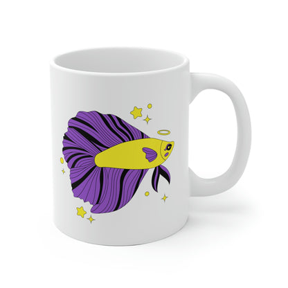 Nonbinary Betta Fish Mug