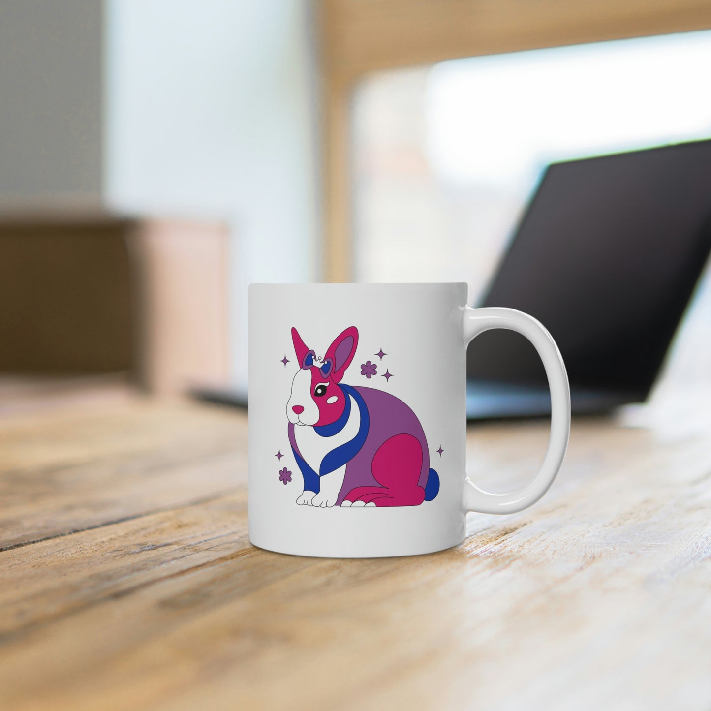 Bisexual Bunny Mug