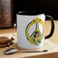 Ukraine Peace Sign Mug