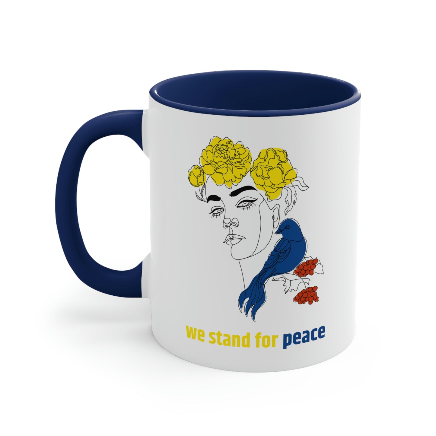 We Stand For Peace Ukraine Mug