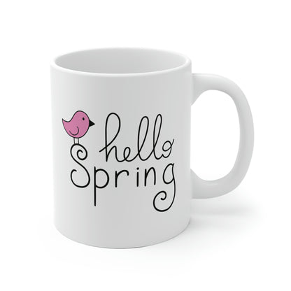 Hello Spring Bird Mug