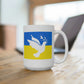Ukrainian Dove Of Peace Flag Mug