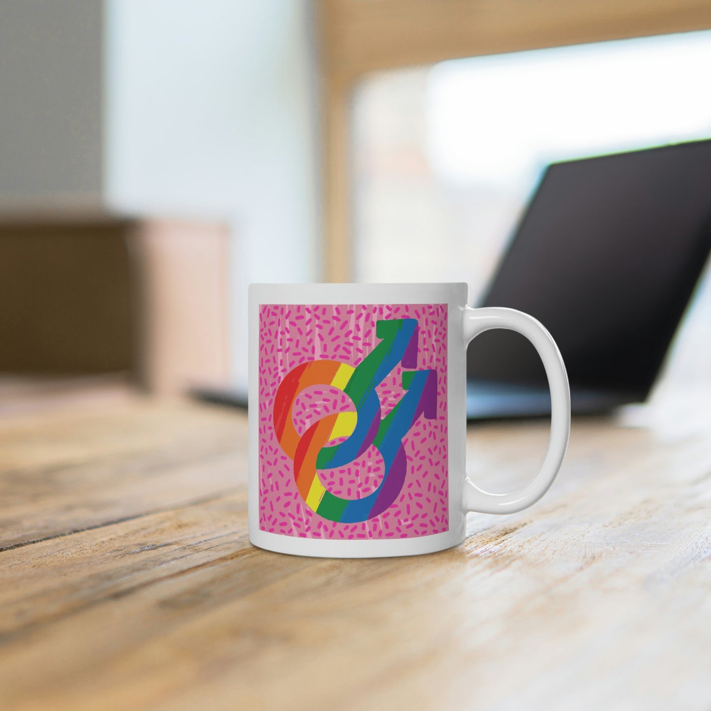 Rainbow Gay Pride Symbol Mug