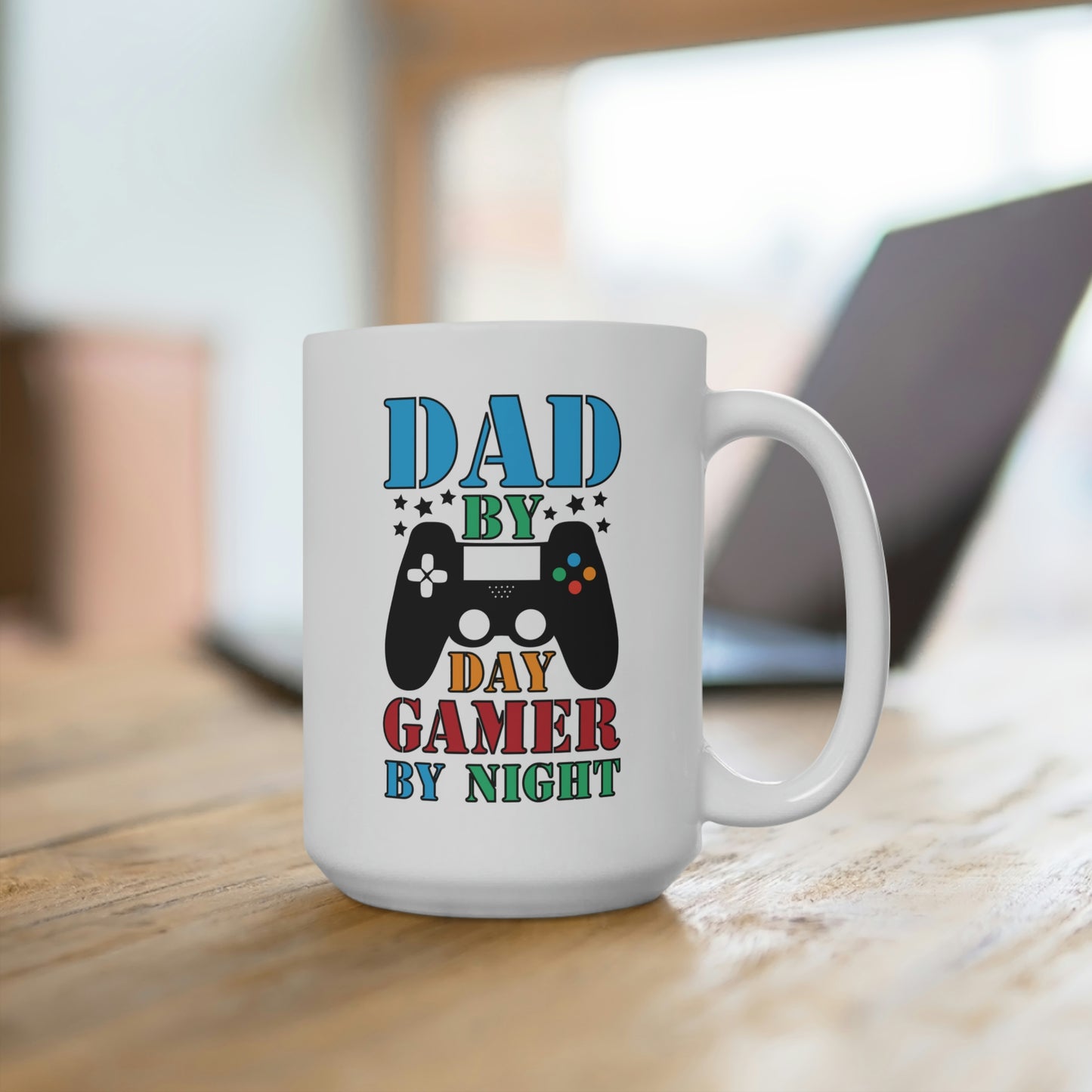 Dad By Day Gamer By Night Mug