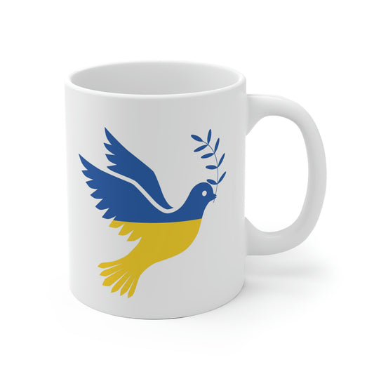 Ukraine Dove Of Peace Mug