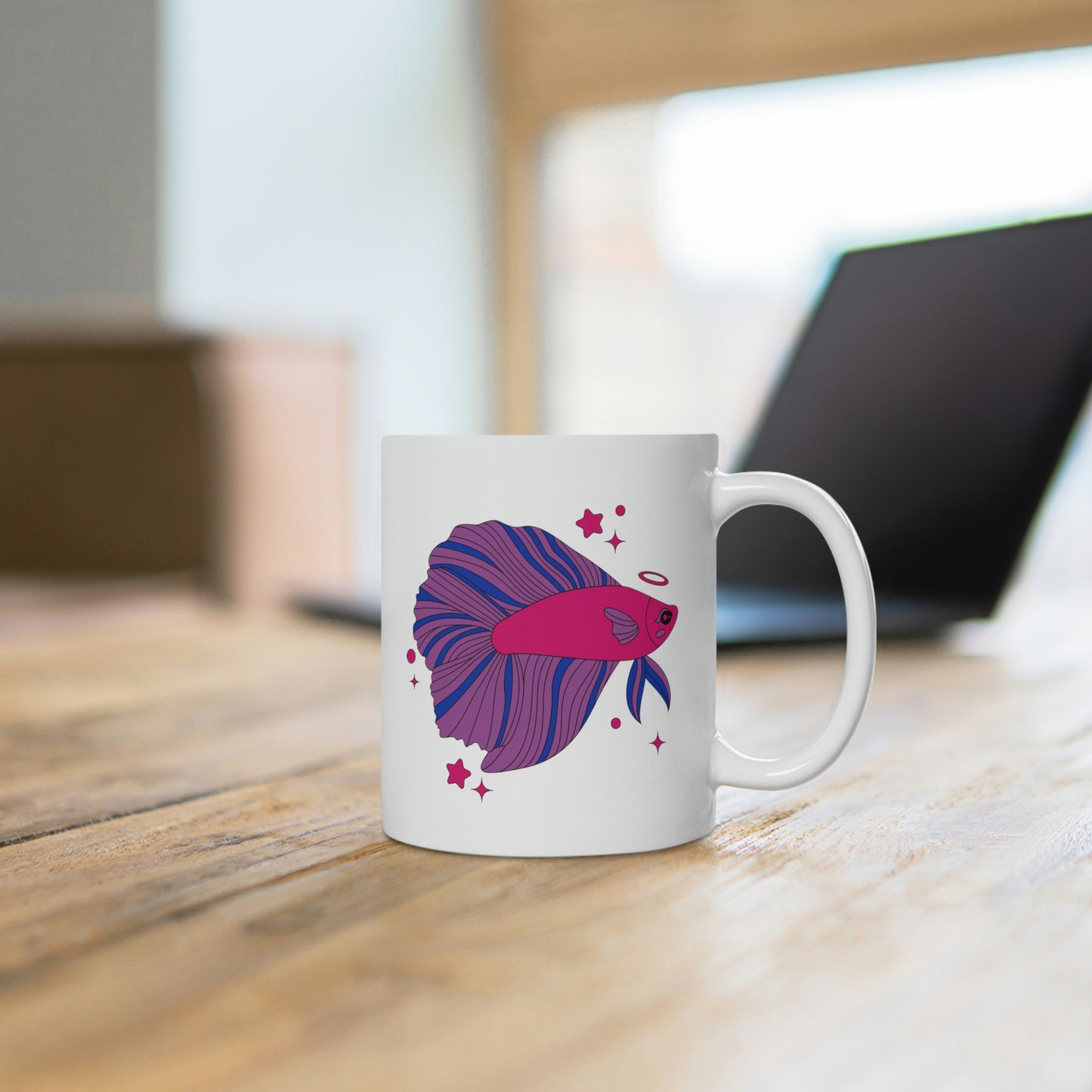 Bisexual Betta Fish Mug