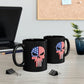 American Flag Skull Mug