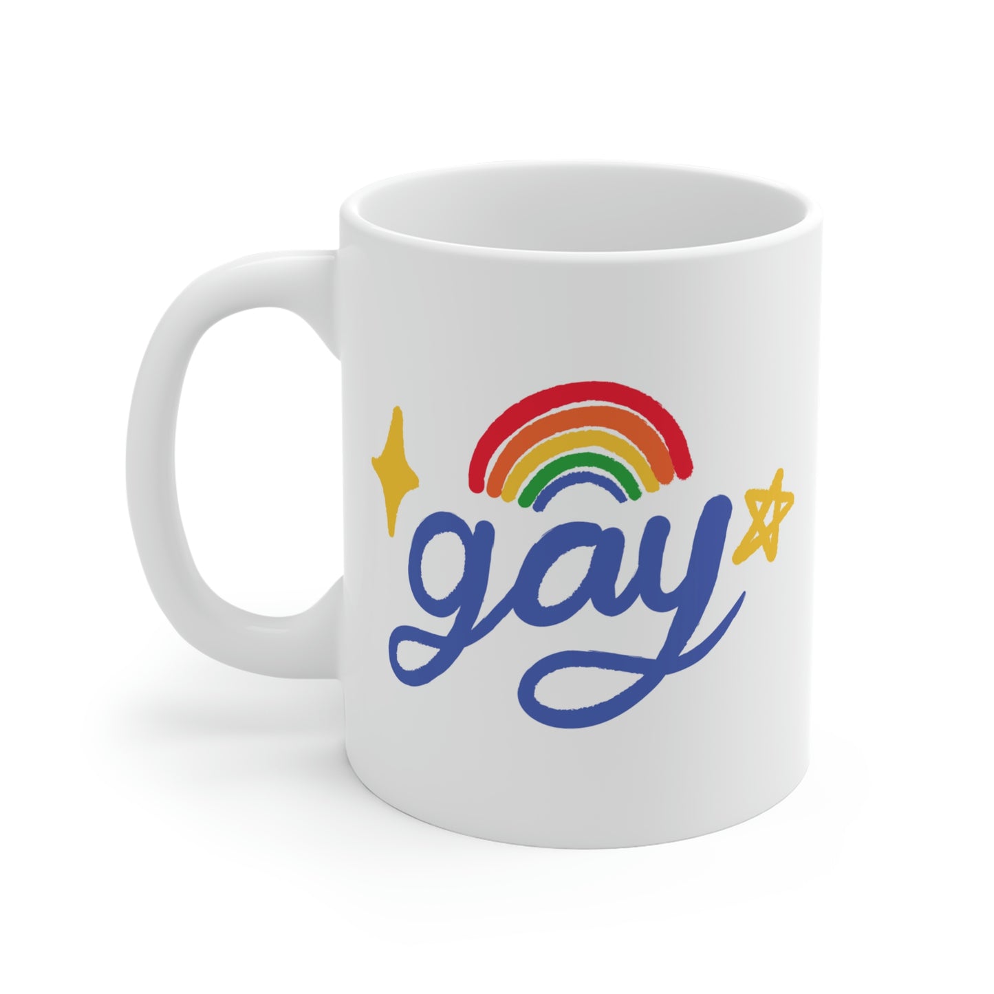 Gay Rainbow Mug