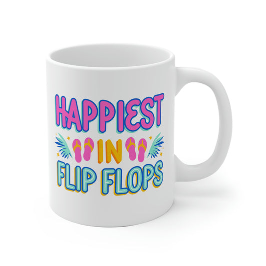 Happiest In Flip Flops Mug