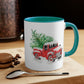 Christmas Tree Truck Mug