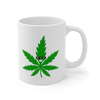 Cool Cannabis Leaf Mug