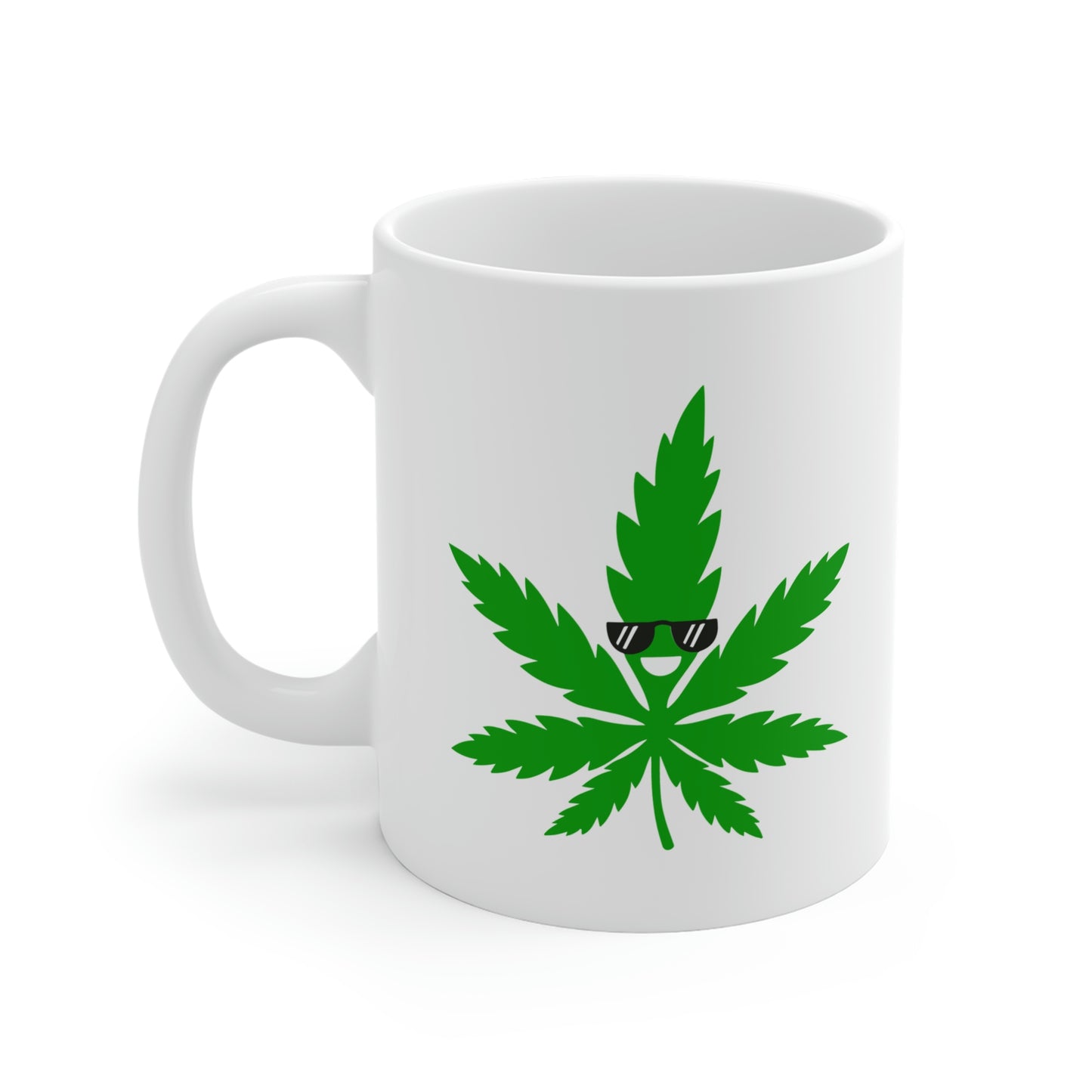 Cool Cannabis Leaf Mug