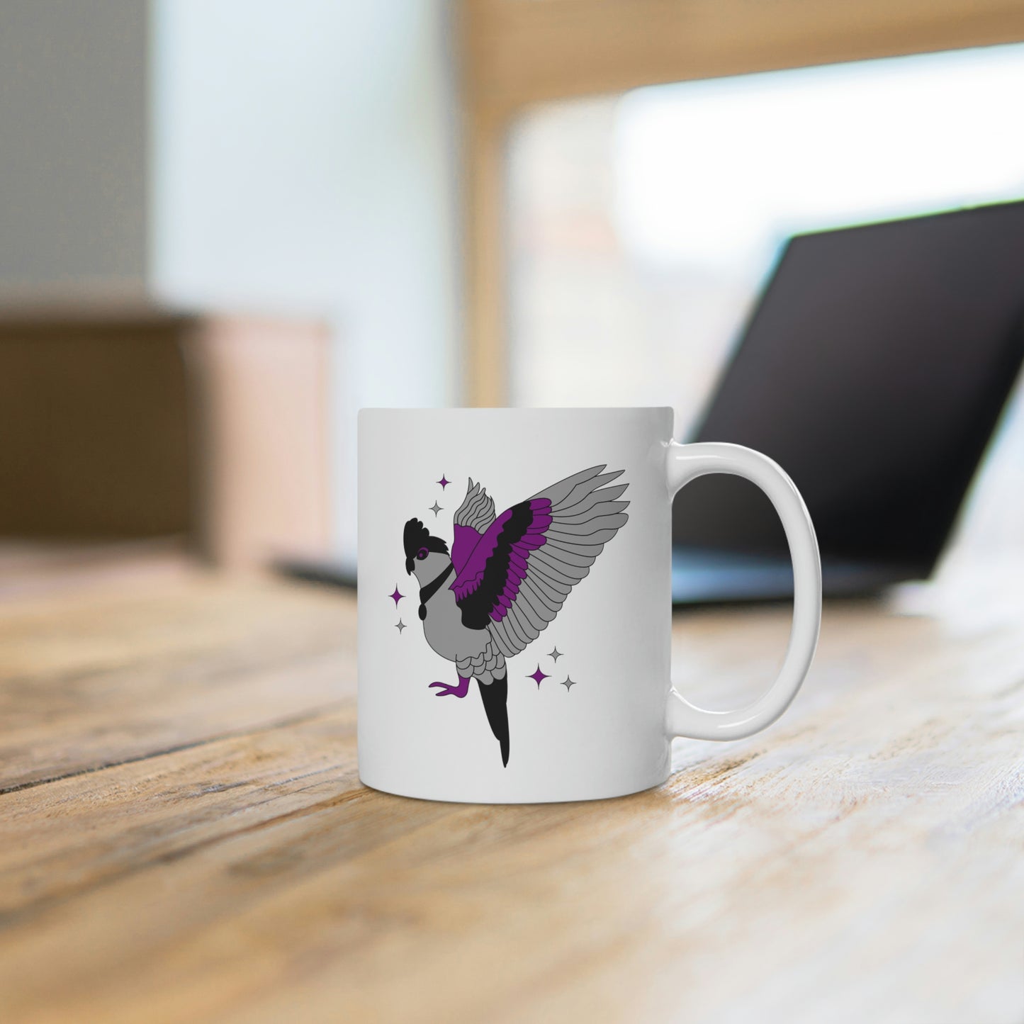 Asexual Galah Bird Mug