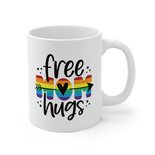 Free Mom Hugs Mug