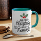 Our First Christmas As A Family Mug