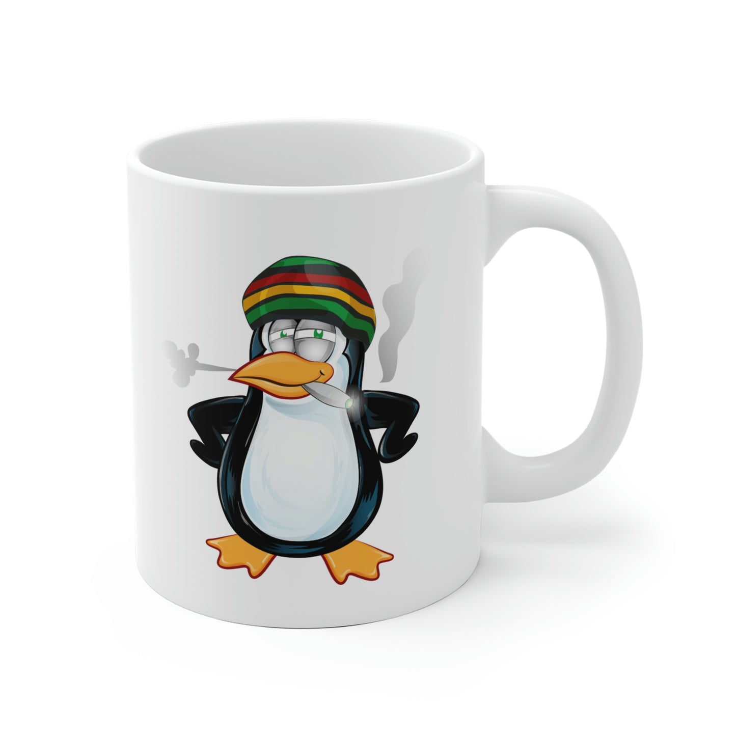 Stoner Penguin Mug