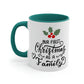Our First Christmas As A Family Mug