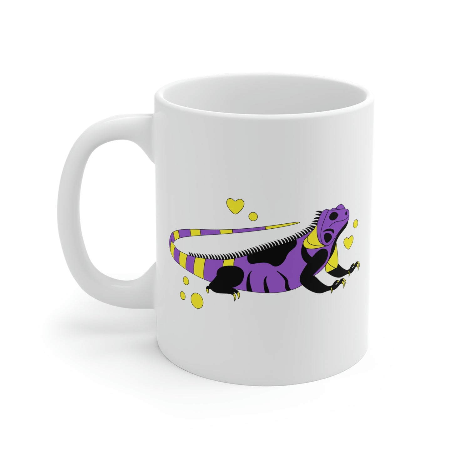 Nonbinary Iguana Mug