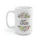 Happy Easter Floral Egg Mug