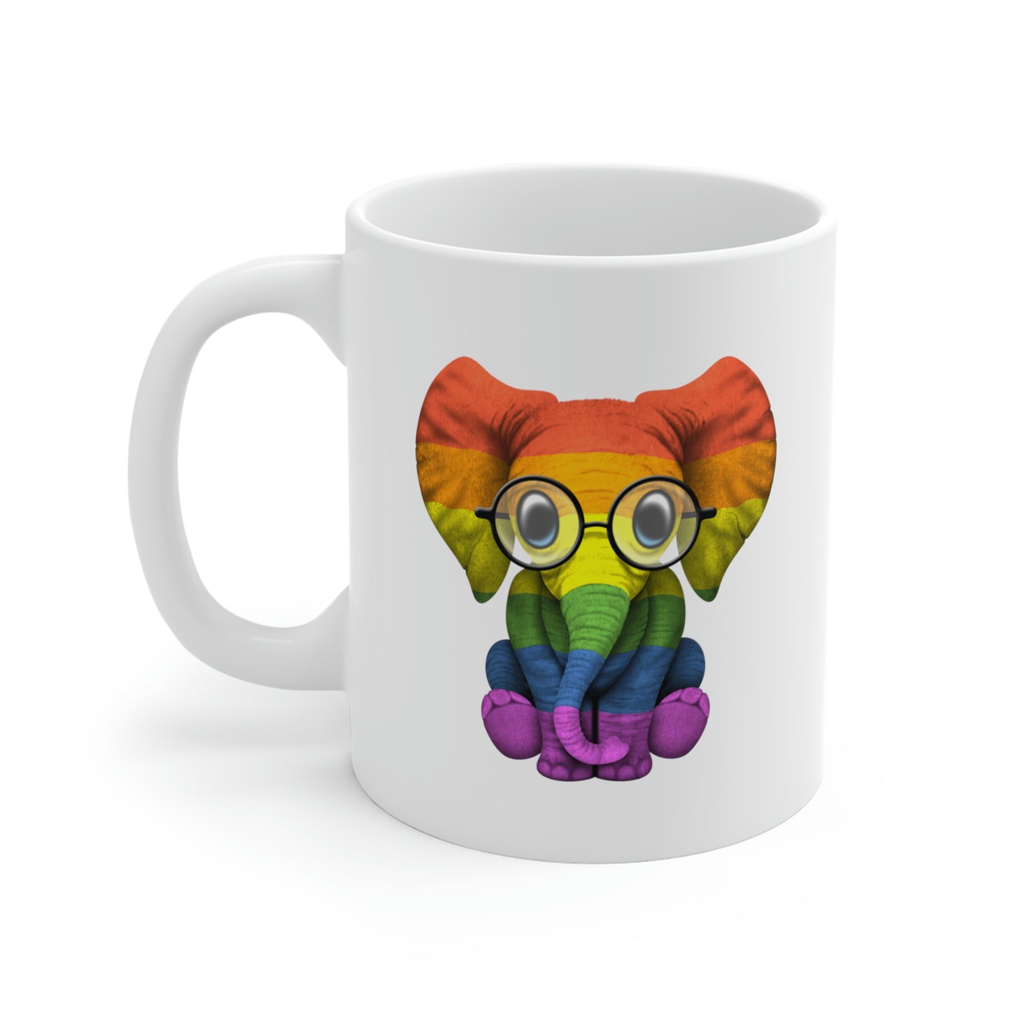 LGBTQ Elephant Mug