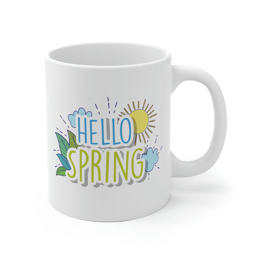 Hello Spring Sun Mug