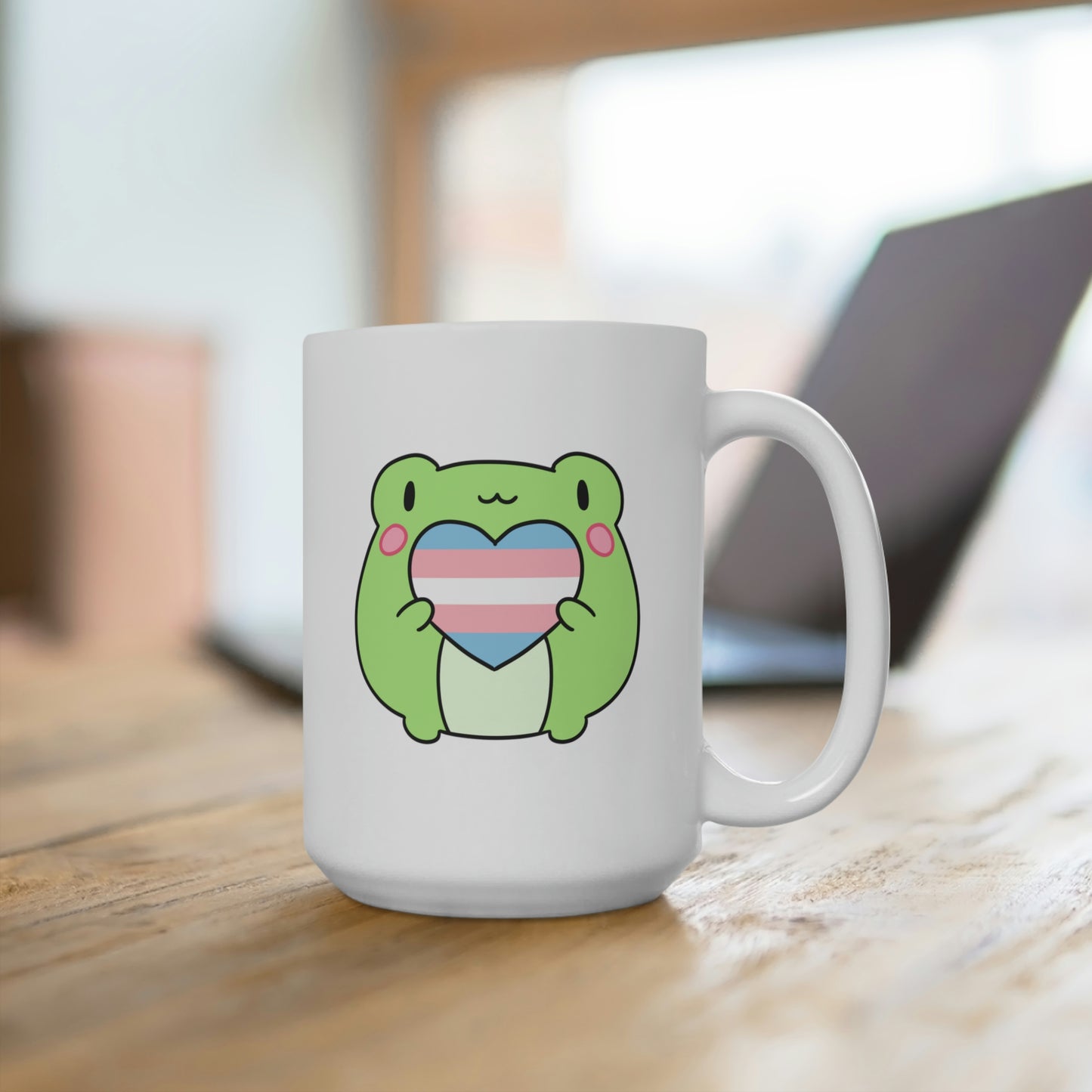 Transgender Frog Mug