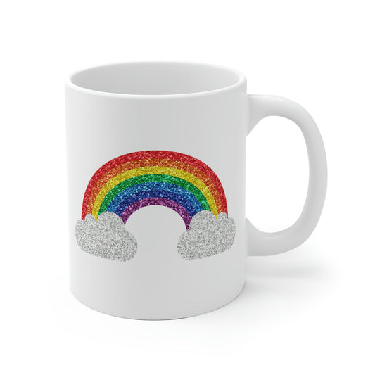 Sparkly Rainbow Mug