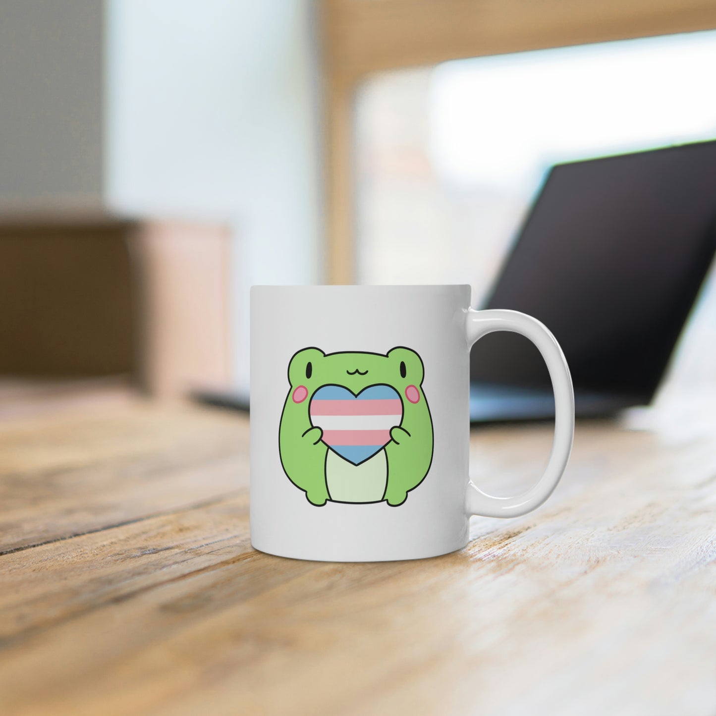 Transgender Frog Mug