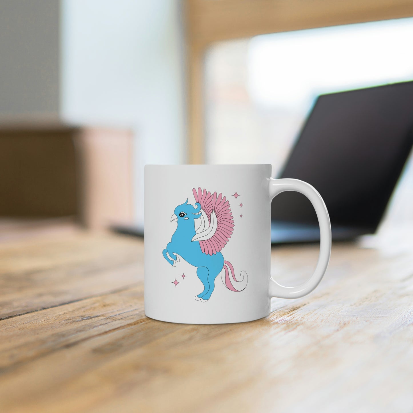 Transgender Griffin Mug