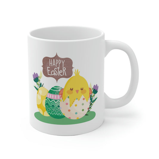 Happy Easter Chick Mug