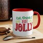 Eat Drink And Be Jolly Mug